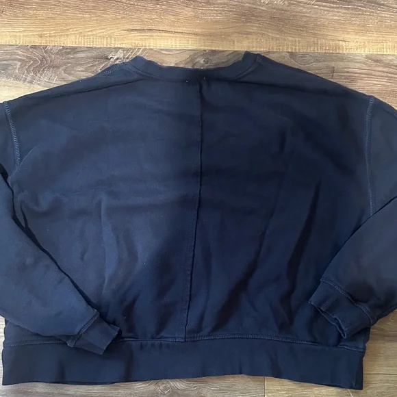 Anthropologie Black Graphic Sweatshirt with Tiger Design - Picture 2 of 2